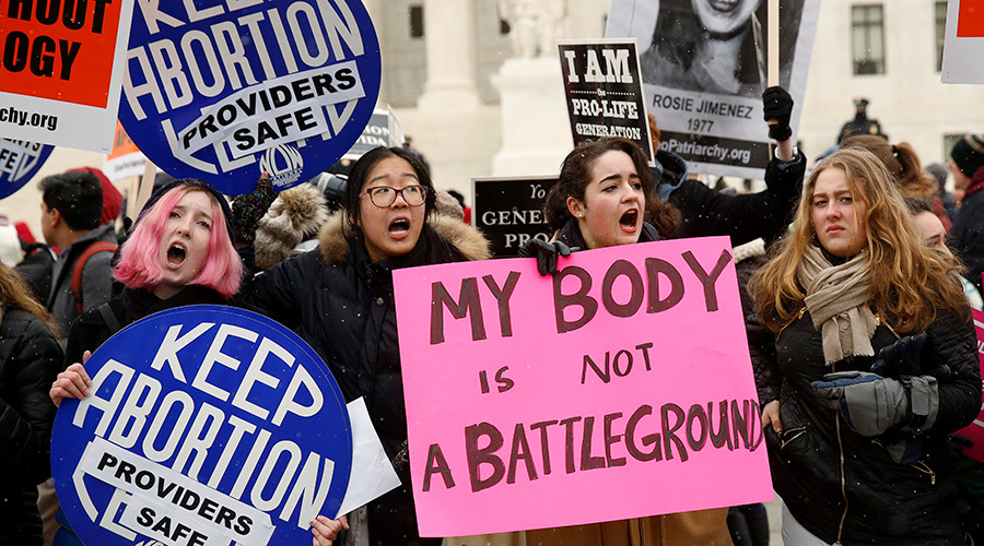 Pro-choice nation: Nearly 70 percent of Americans favor Roe v Wade