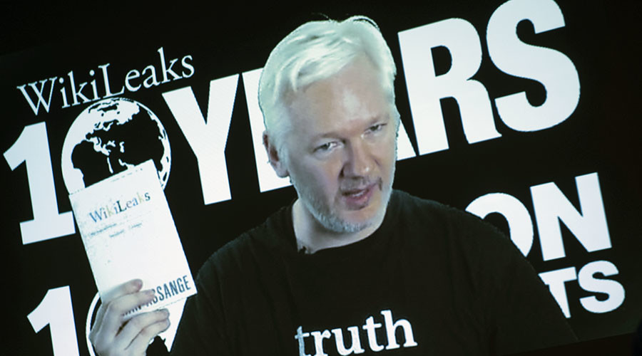 '14-yr old kid could do it’- Assange on Podesta email hack