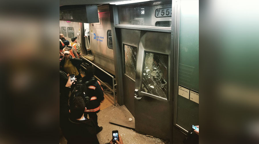103 injured in train derailment at Brooklyn's Atlantic Terminal (VIDEOS, PHOTOS)