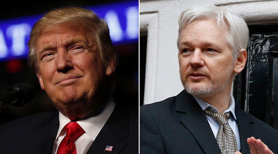 Trump backs Assange on Russian hacking claims, blasts DNC ‘carelessness’