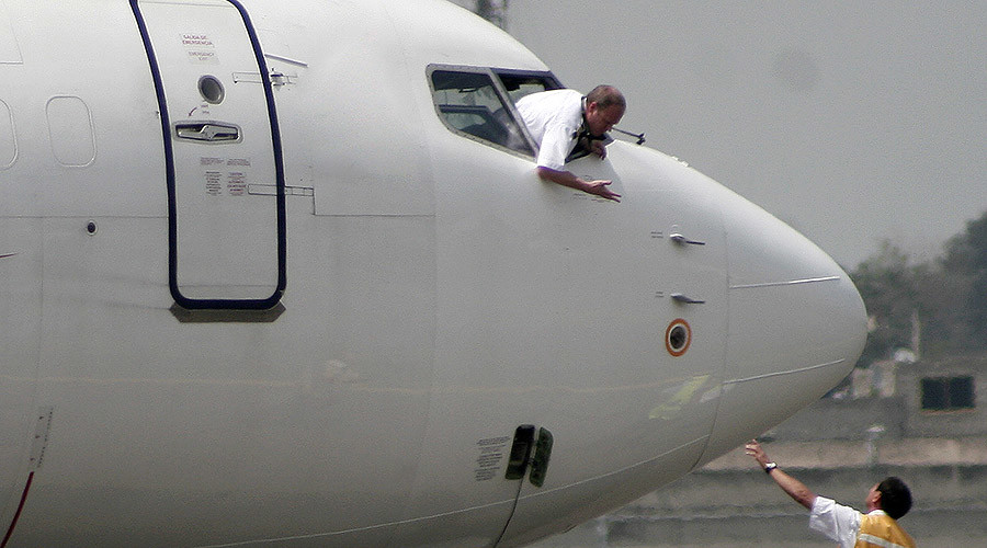 Drone smashes into Boeing passenger plane during landing (PHOTOS)