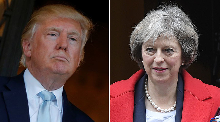 Trump and May emphasise ‘special relationship’ despite early snubs