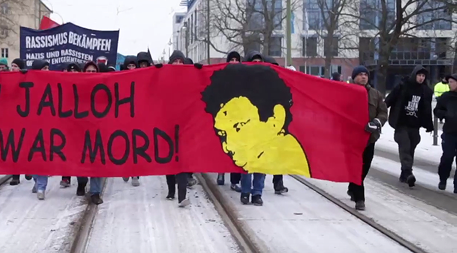 Over 1,000 march in memory of asylum-seeker killed by fire in German Police custody