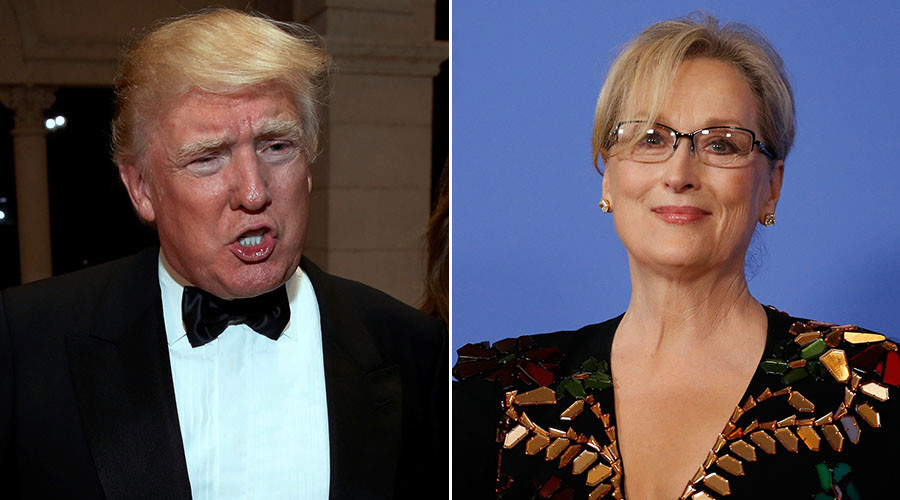 Trump brands Meryl Streep ‘over-rated, Hillary flunky’ after Golden Globes speech