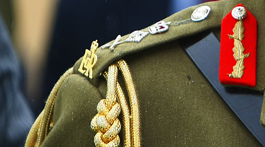 First senior British Army officer to be court-martialed since 1952