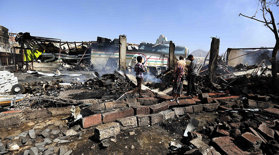 Children killed in Saudi-led airstrike on school in Yemen – reports