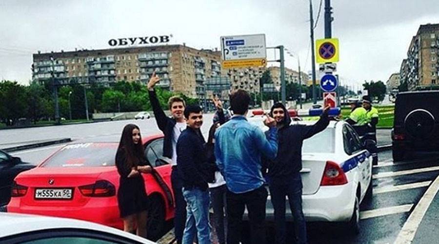 Flamboyant leader of Russian liberal democrats proposes exile as punishment for street racers