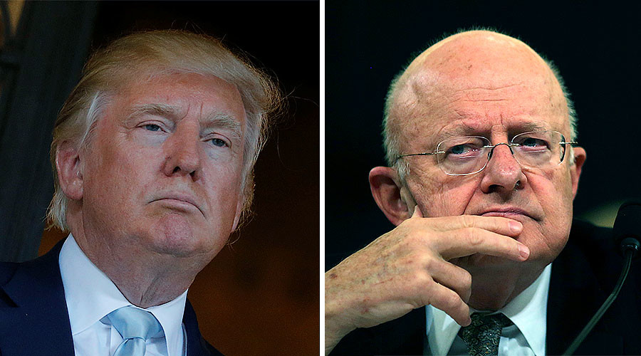 ‘Profound dismay’: DNI Clapper meets with Trump over ‘unverified’ dossier leak