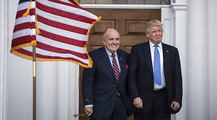 ‘Can Giuliani even turn on a computer?’ Trump's cyber security pick baffles internet