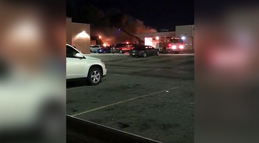 Reports of explosion, fire at DDOT bus terminal in Detroit, Michigan