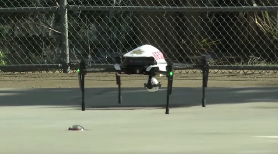 Drones over La La Land for bomb & hostage situations