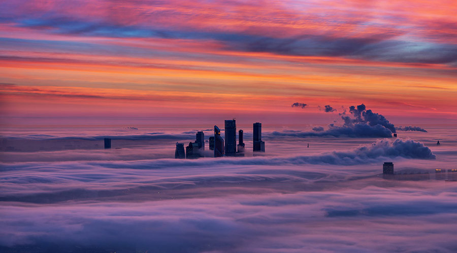 Cloud city: New shoot captures most spectacular-ever views of Moscow