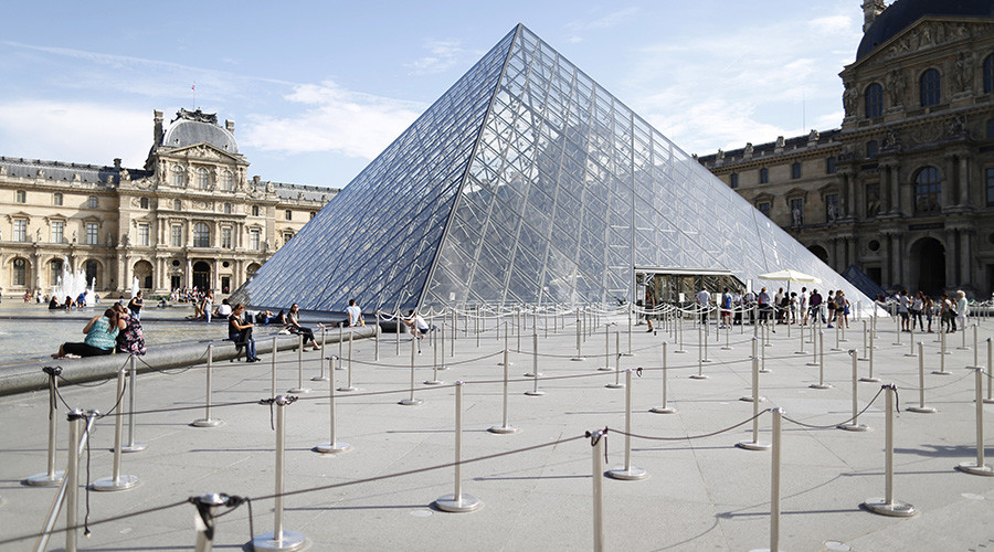‘Free the Louvre’: Climate art activists target Parisian museum over oil money ties