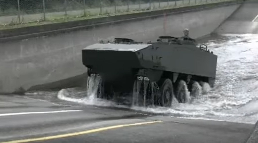 Japan shows off new armored personnel carrier prototype