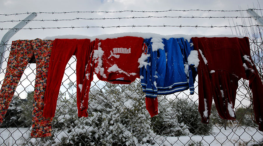 UN calls on European countries to protect refugees from freezing to death & abuse