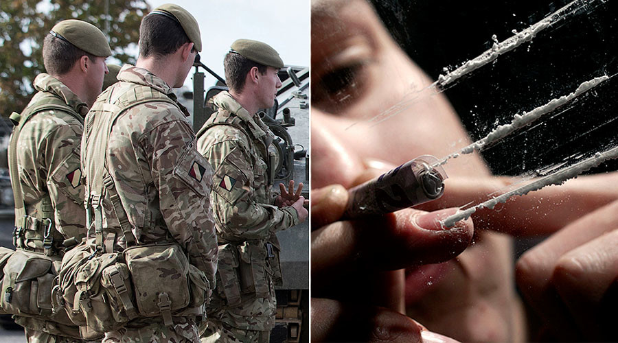 Line of duty: Drug abuse in the British Armed Forces on the rise