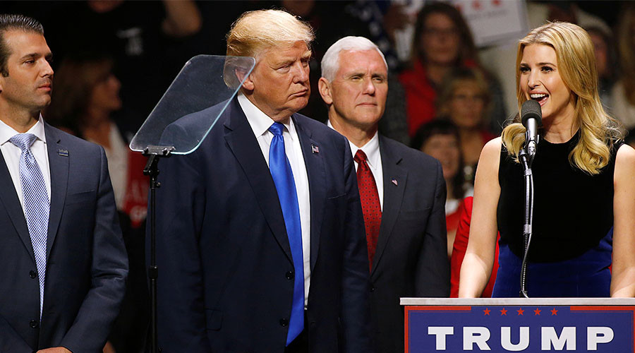 Trump Twitter blunder as he praises wrong Ivanka in Brighton