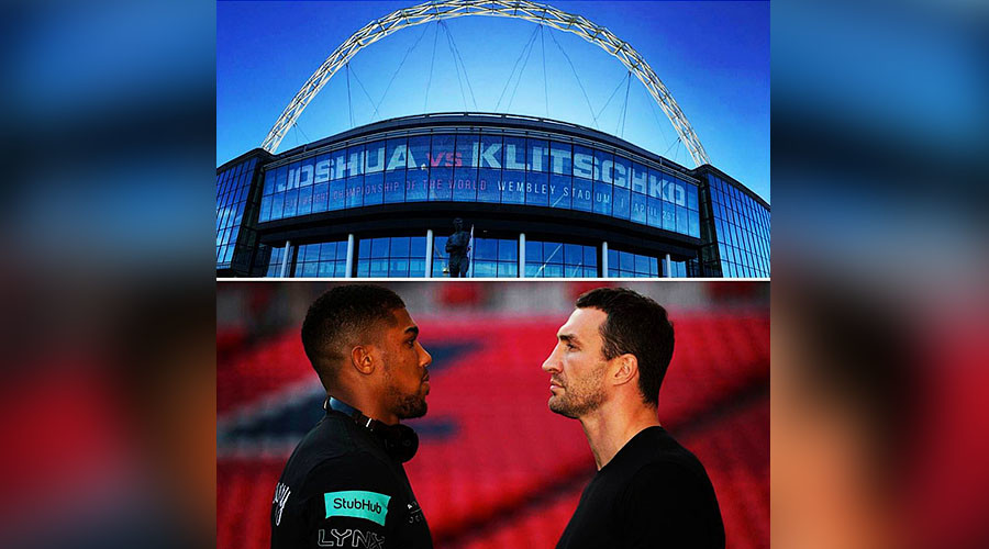 Joshua-Klitschko fight smashes Wembley record with 80,000 tickets sold