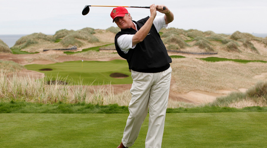 Trump could use UK trade deal to boost his golf resorts, warn ethics experts