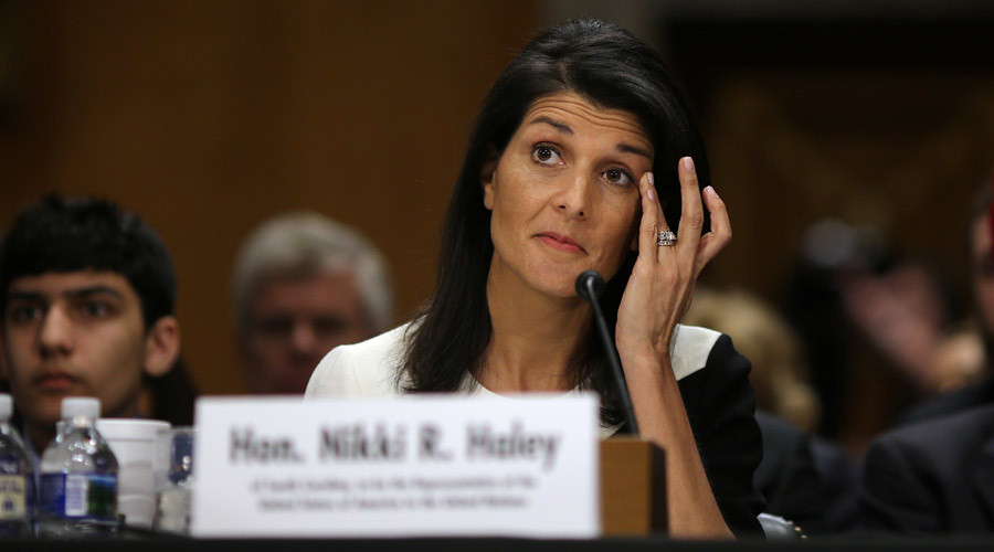 Trump’s UN pick Nikki Haley shows support for Israel, hard line on Russia