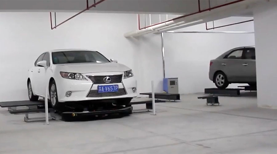 Robotic parking garage opens in China (VIDEO)