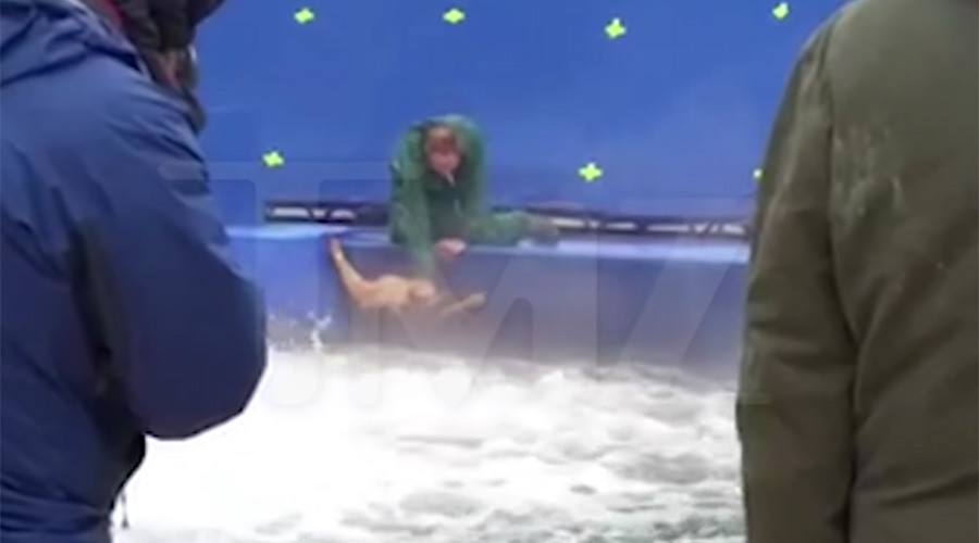 A Dog’s Purpose? Petrified pup flung into pool during film production (VIDEO)