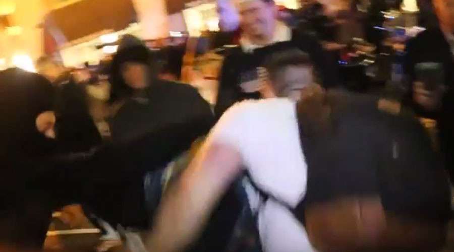 Trump supporter punched in the head at ‘Deploraball’ (VIDEO)