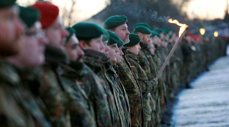 450 German troops head for NATO deployment in Lithuania