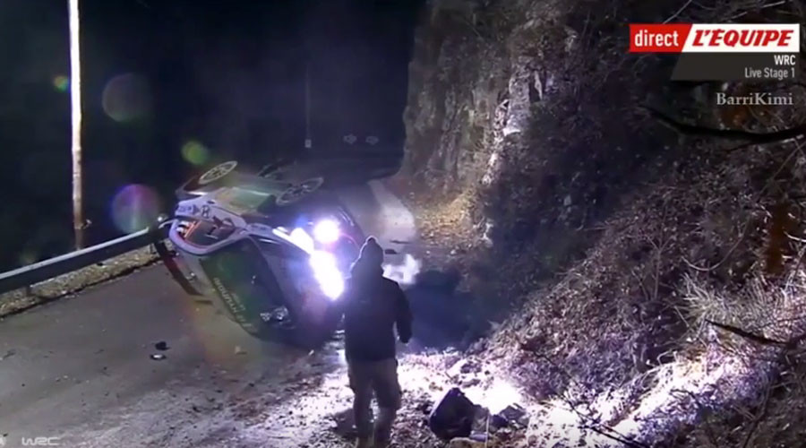 Spectator killed in accident at Monte Carlo World Rally Championship event (GRAPHIC VIDEO)
