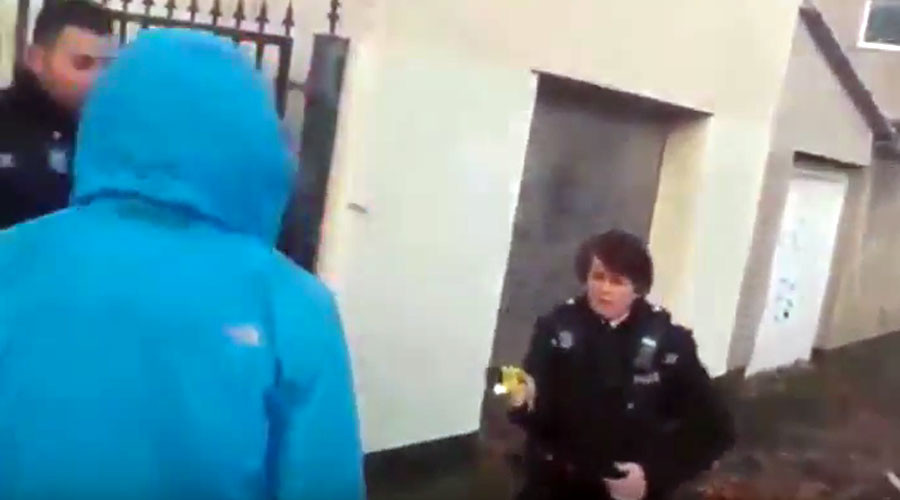 British police Taser their own race relations adviser (VIDEO)
