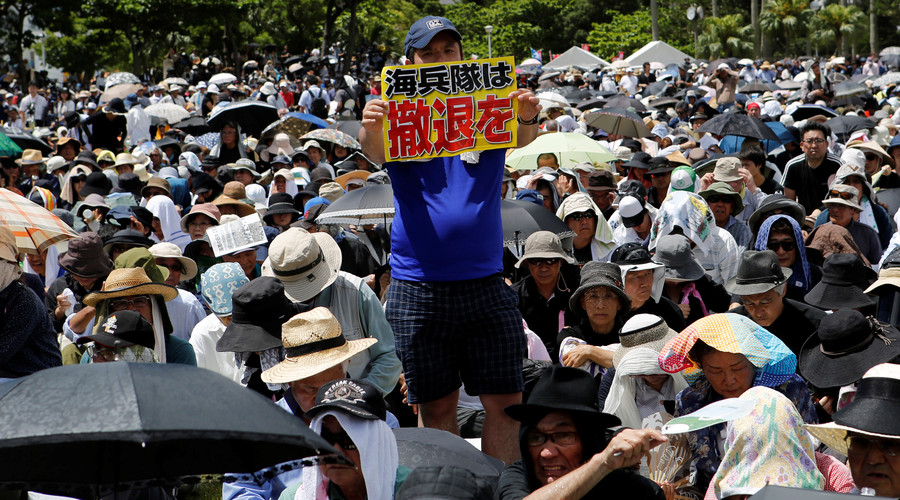 Anti-US base activists push for Okinawa protester's release
