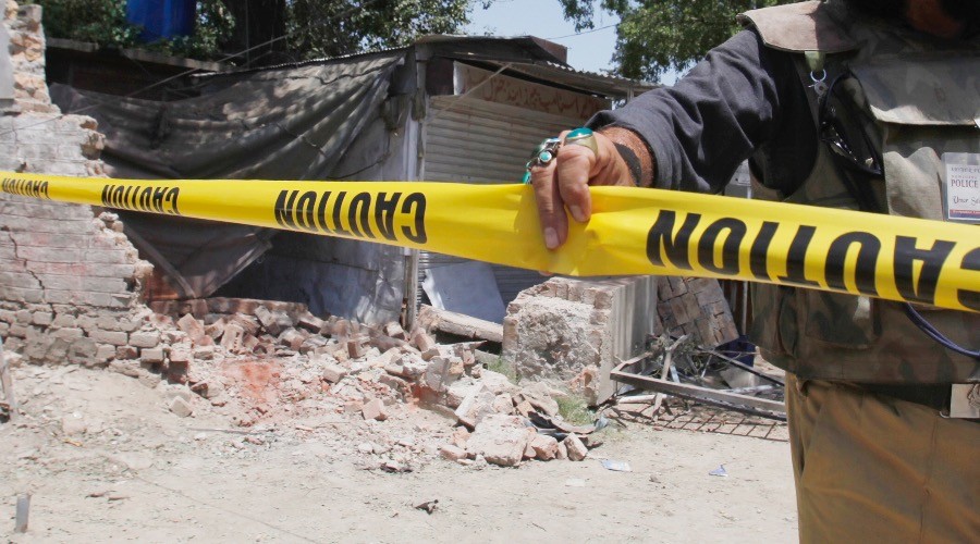 At least 21 killed in market blast in Pakistan on Afghan border