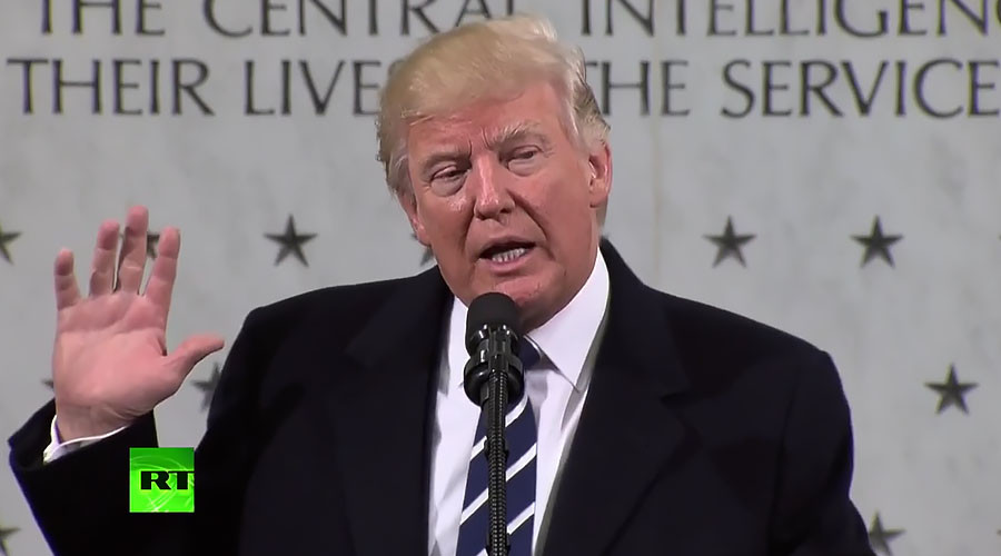 Trump to CIA: Media made it sound like I had a feud with intelligence community