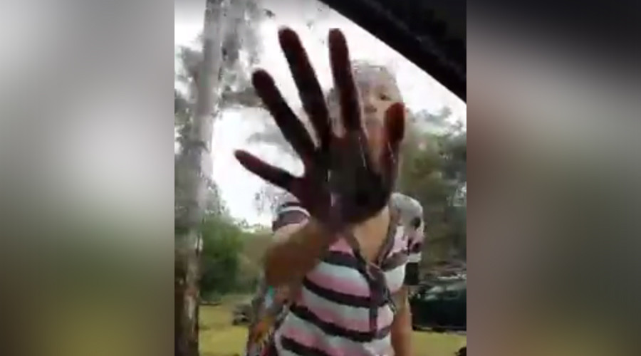 ‘Why you got a mask? Terrorist!’ Woman charged after lashing out at Muslim in niqab (VIDEO)