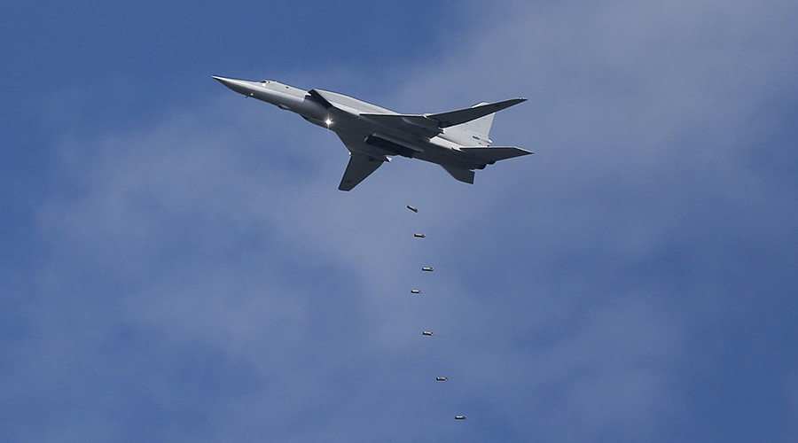 Russian long-range bombers hit ISIS targets near Deir ez-Zor, Syria