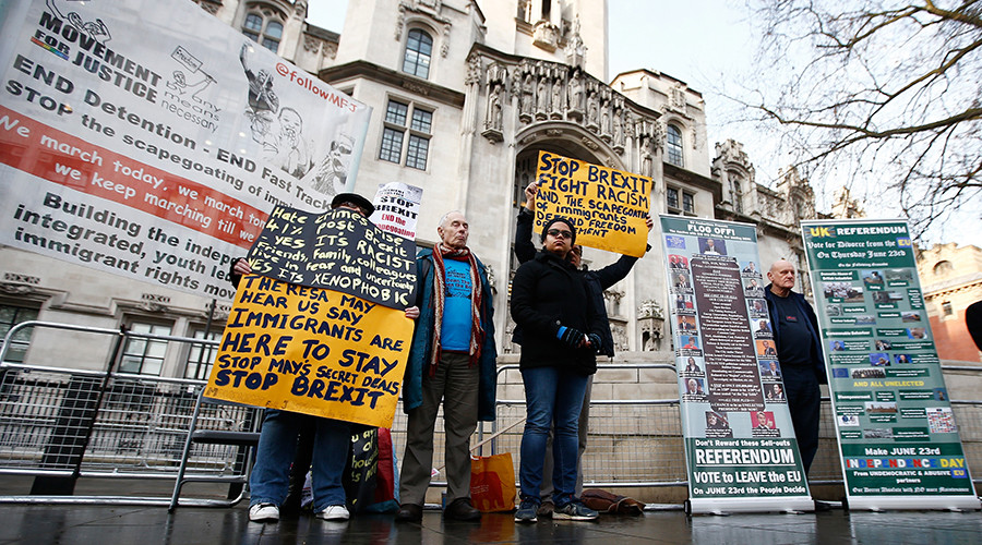 UK Supreme Court to rule if PM can trigger Brexit without parliamentary permission