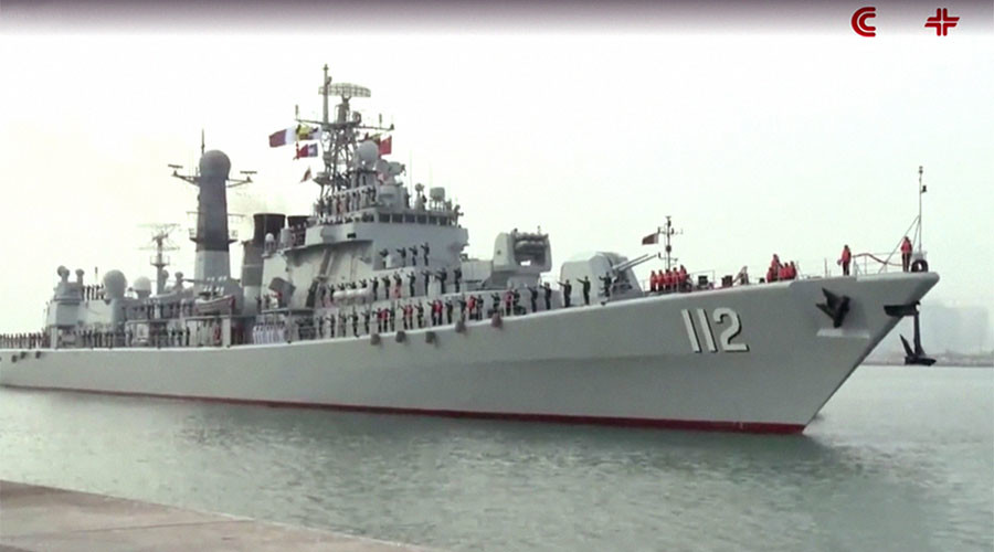 Warship diplomacy: Chinese fleet tours Gulf in bid to build ties