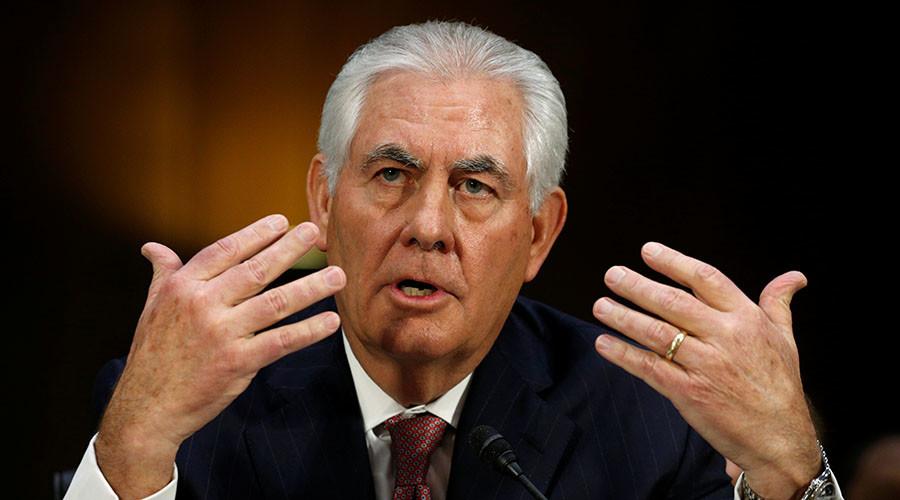 Senate Confirms Rex Tillerson For Us Secretary Of State — Rt America