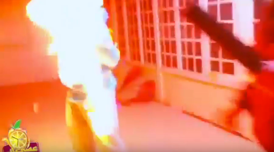 Fire prank sparks the ire of social media (VIDEO)