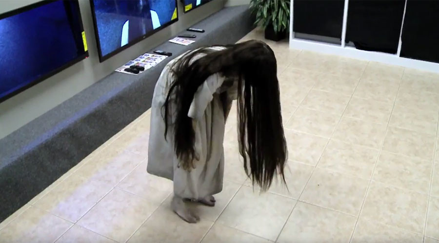 TV shoppers horrified by skin-crawling ‘Ring’ prank (VIDEO)