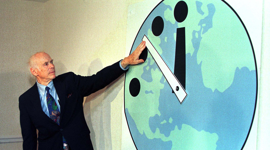 Doomsday countdown: Famous clock could herald Earth's dying days