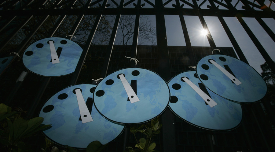 Doomsday Clock ticks closer to midnight, highest danger level since 1953 (VIDEO)