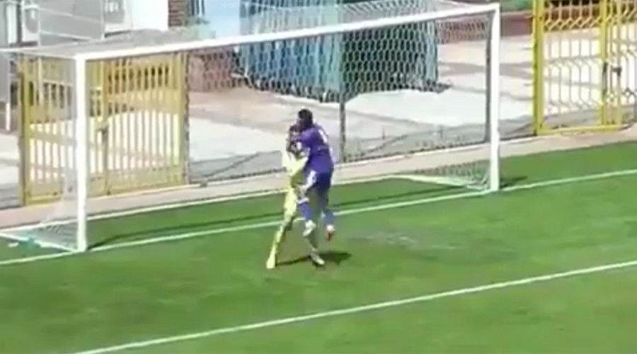 Most ridiculous own goal ever? Hilarious moment joy turns to despair for Turkish team (VIDEO)