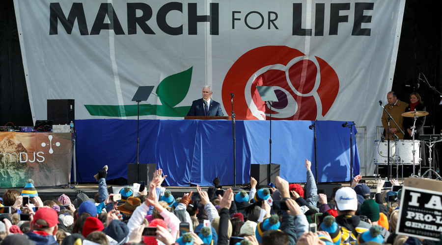Trump White House endorses anti-abortion march