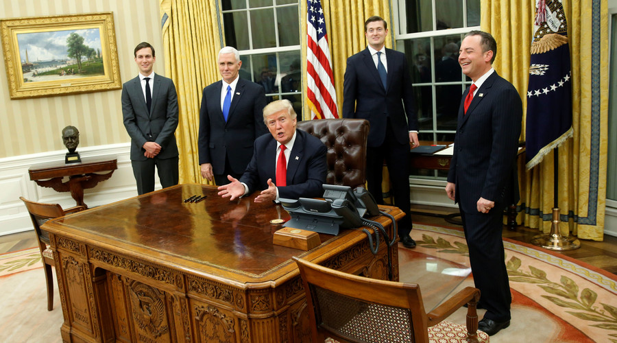 Executive hyperdrive: Trump’s first week in White House