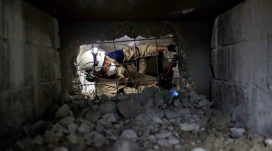 Trump’s travel ban sees White Helmets figures barred from Oscars