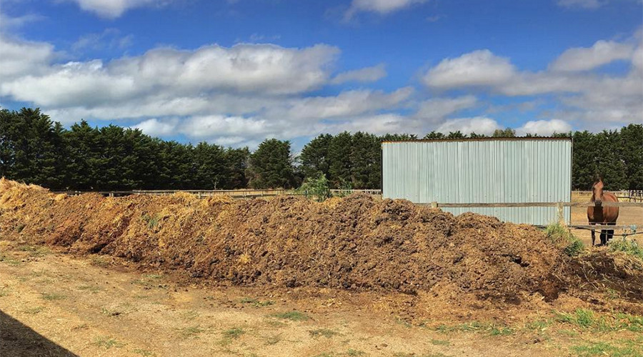 Court rules over pile of manure so massive it could be seen from space