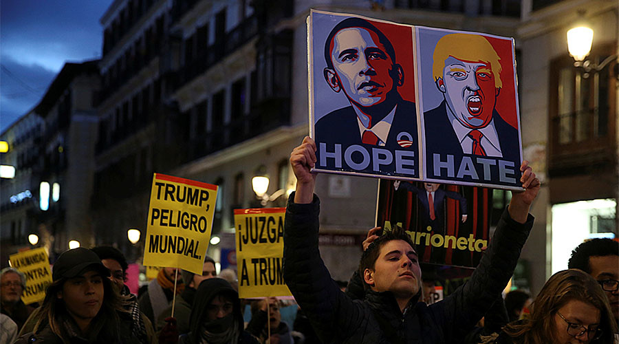 Madrid mayor hints at Trump-Hitler parallels