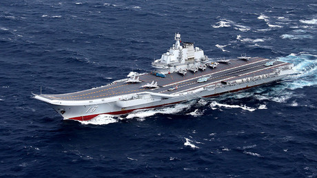 China's Liaoning aircraft carrier © Stringer 