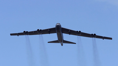 A U.S. B-52 bomber. © Ints Kalnins